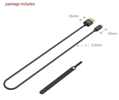 Cáp 3041 HDMI 4K Ultra 55cm hỗ trợ Máy ảnh giao diện loại HDMI-C và màn hình giao diện loại HDMI-A