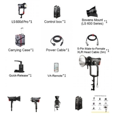 Đèn Aputure LS 600d Pro Daylight LED Light (V-mount) | Chính Hãng
