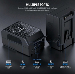 Pin NEEWER V Mount Battery PS099S 6800mAh 99Wh APP Control