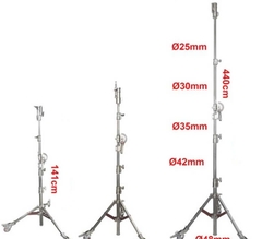 Chân boom INOX Qihe L6-2400