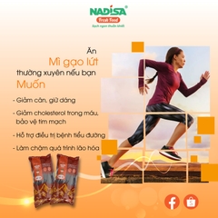 Mì gạo lứt Nadisa 500 gr - Mã vạch 8938544980125