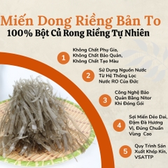 Miến dong vùng cao (sợi dẹt) 500 gr - Mã vạch 8938544980149