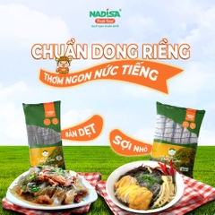 Miến dong vùng cao (sợi dẹt) 500 gr - Mã vạch 8938544980149