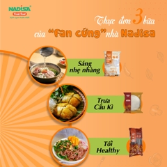 Mì gạo lứt Nadisa 500 gr - Mã vạch 8938544980125