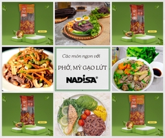 Mì gạo lứt Nadisa 500 gr - Mã vạch 8938544980125