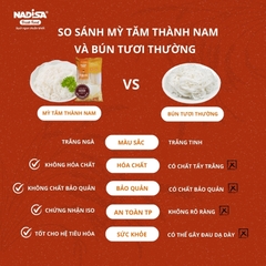 Mì tăm Thành Nam 500gr - Mã vạch 8938544980040