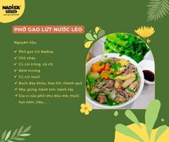 Phở gạo lứt Nadisa 500gr - Mã vạch 8938544980132