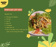 Phở gạo lứt Nadisa 500gr - Mã vạch 8938544980132