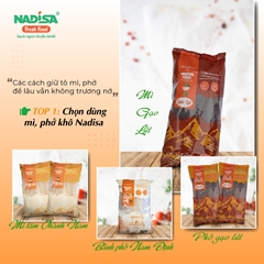 Phở gạo lứt Nadisa 500gr - Mã vạch 8938544980132