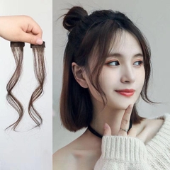 mái mini tóc thật