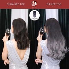 Kẹp U omber xám khói 9123