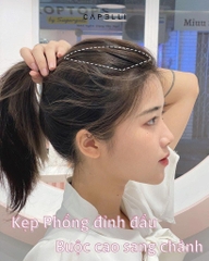kẹp phím phồng tóc giả mini