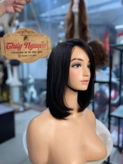 nguyên đầu tóc thật nữ 35cm