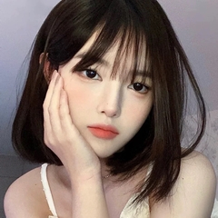 nguyên đầu tóc thật nữ 35cm