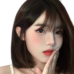 nguyên đầu tóc thật nữ 35cm