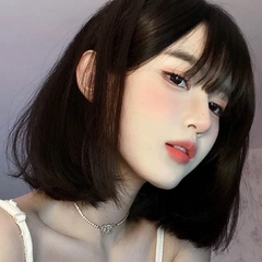 nguyên đầu tóc thật nữ 35cm