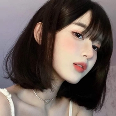 nguyên đầu tóc thật nữ 35cm