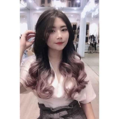 Kẹp U omber hồng khói 9123