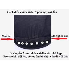 Tóc giả nữ nguyên đầu xoăn dài