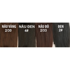 Tóc kẹp phồng đỉnh đầu
