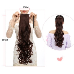 Tóc cột xoăn 60cm