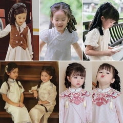 Búi nơ cài tiểu thư trẻ em