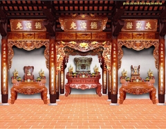 Phòng thờ tổ truyền thống PTTT006