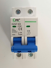Aptomat MCB 2P AC 32A bảo vệ mạch điện khỏi các sự cố quá tải và ngắn mạch
