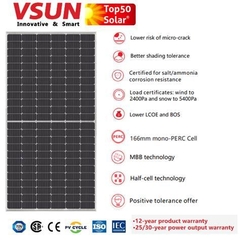 Tấm pin năng lượng mặt trời Vsun 455W