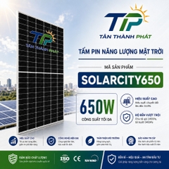Tấm pin năng lượng mặt trời SOLARCITY 650W
