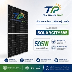 Tấm pin năng lượng mặt trời SOLARCITY 595W
