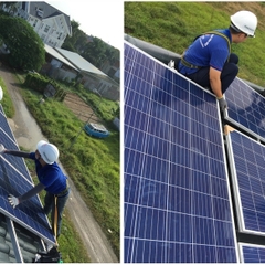Tấm pin năng lượng mặt trời AESOLAR 630W