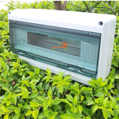 Tủ điện nhựa Way-18 - (Chất liệu nhựa ABS - lắp nổi - chống nước chuẩn IP65)