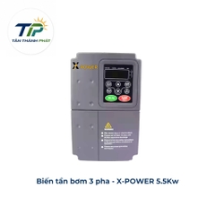 Biến tần bơm 3 pha - X-POWER 5.5Kw