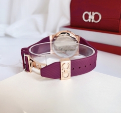 Salvatore Ferragamo F80 Classic unisex cao su hồng