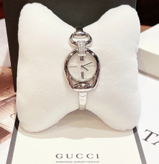Gucci Horsebit Collection Mother of Pearl Dial Ladies Watch