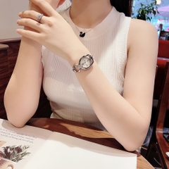 Gucci Horsebit Collection Mother of Pearl Dial Ladies Watch