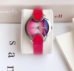 Sal-Fer.ragamo Signature Cherry Red Dial Ladies Watch FIZ010015