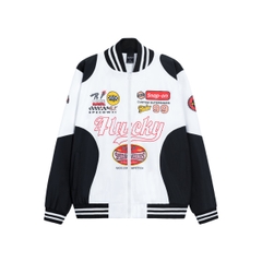 ÁO KHOÁC DÙ PHỐI MÀU PHONG CÁCH  RACING