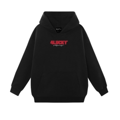 Áo Hoodie dài tay có nón in chữ 4LUCKY - 6108