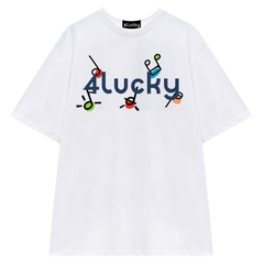Áo thun nam in họa tiết 4LUCKY - 6004
