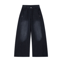 QUẦN JEAN WASH PHỐI RÃ TÚI TRÒN - 6234