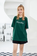 Áo thun nam form rộng 4LUCKY - 6017