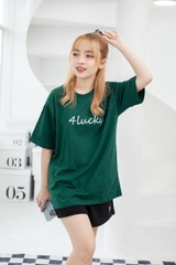 Áo thun nam form rộng 4LUCKY - 6017