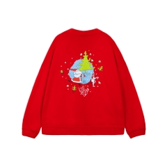 ÁO CARDIGAN  4LUCKY HỌA TIẾT MERRY CHRISTMAS