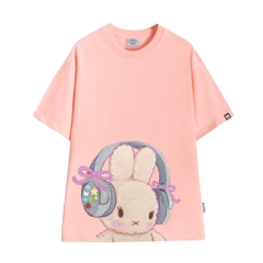 ÁO THUN HỒNG 4LUCKY RABBIT 6086