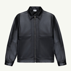 ÁO KHOÁC DA 4LUCKY BASIC 6141