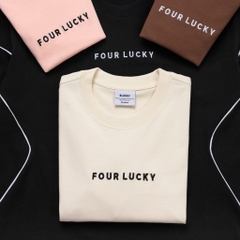 ÁO THUN 4LUCKY THÊU CHẠY VIỀN 6073