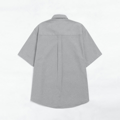 ÁO SƠ MI TAY NGẮN TÚI MỔ VẢI OXFORD - 6809