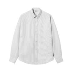 ÁO SƠ MI SỌC TĂM LỤA MỀM FORM RỘNG UNISEX - 6813